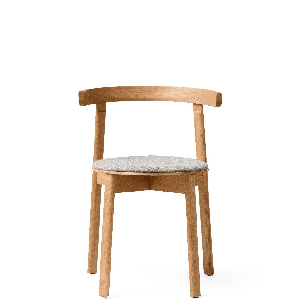 Lunar Stuhl Eiche mit Sitzkissen Form & Refine